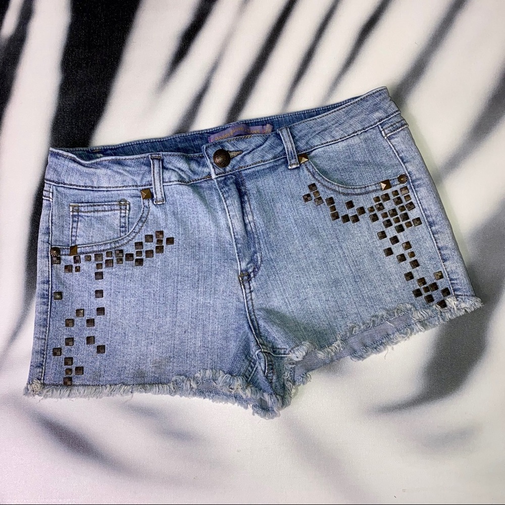 Boom Boom Jeans | Jean Shorts with Studs